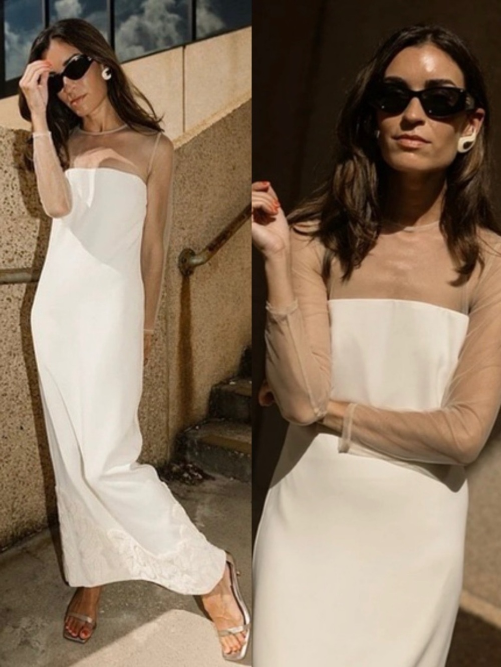 NWT Antonio Melani x Elizabeth Damrich Babe Mesh Crepe Soutache Dress - Picture 4 of 9